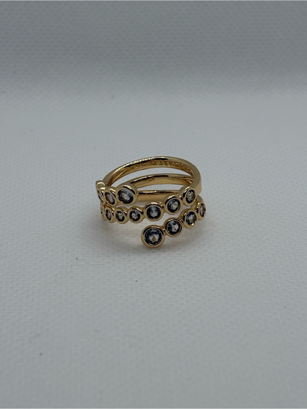 Aquamarine Spinel Ring